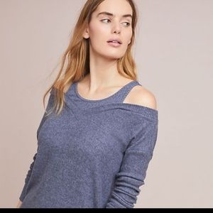 Anthropologie Saturday Sunday Blue Top size S